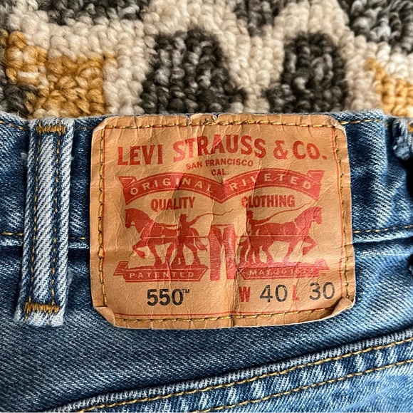 Men’s Levi 550 Jeans 40x30 - Picture 4 of 5